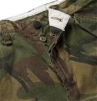Polo Ralph Lauren - Camouflage-Print Herringbone Cotton Cargo Shorts - Green
