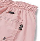 Hugo Boss - Short-Length Embroidered Shell Swim Shorts - Pink