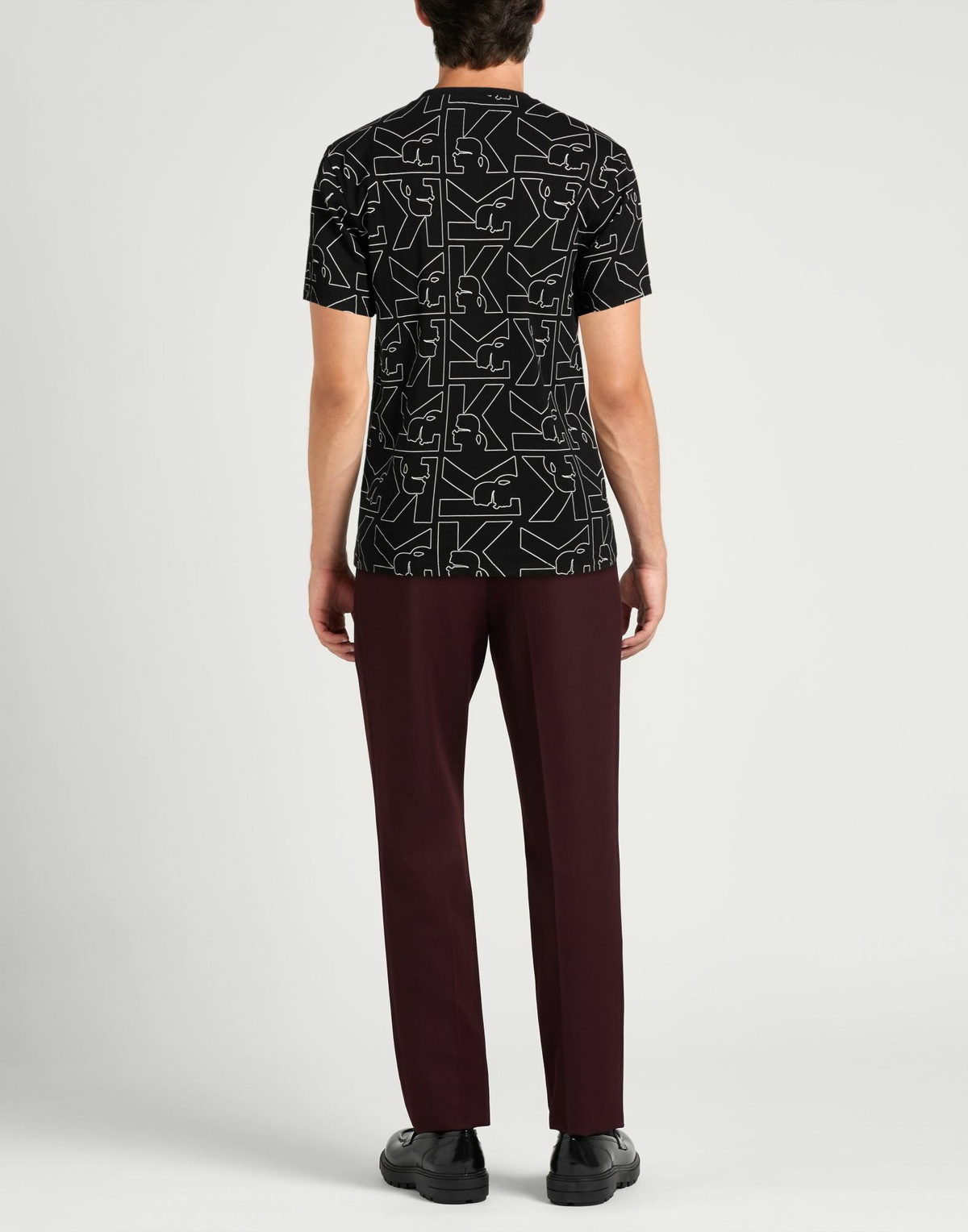 Karl Lagerfeld Mens T-shirt in Black
