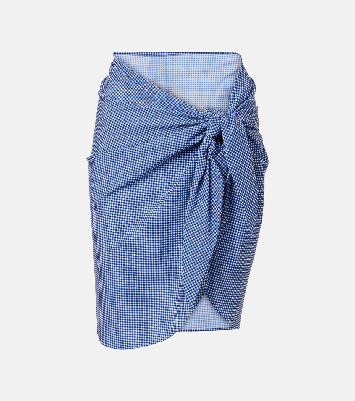 Karla Colletto Gingham beach cover-up