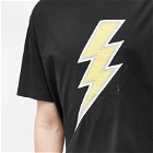 Neil Barrett Men's Bolt Patch T-Shirt in Black/White