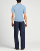 Drumohr Mens Polo shirt Slate in Blue