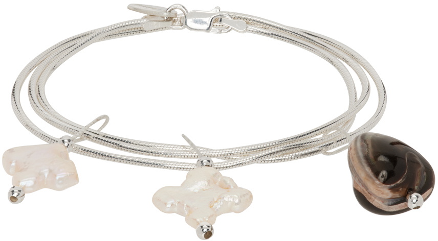 Santangelo SSENSE Exclusive Silver Pronto Anklet