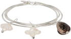 Santangelo SSENSE Exclusive Silver Pronto Anklet