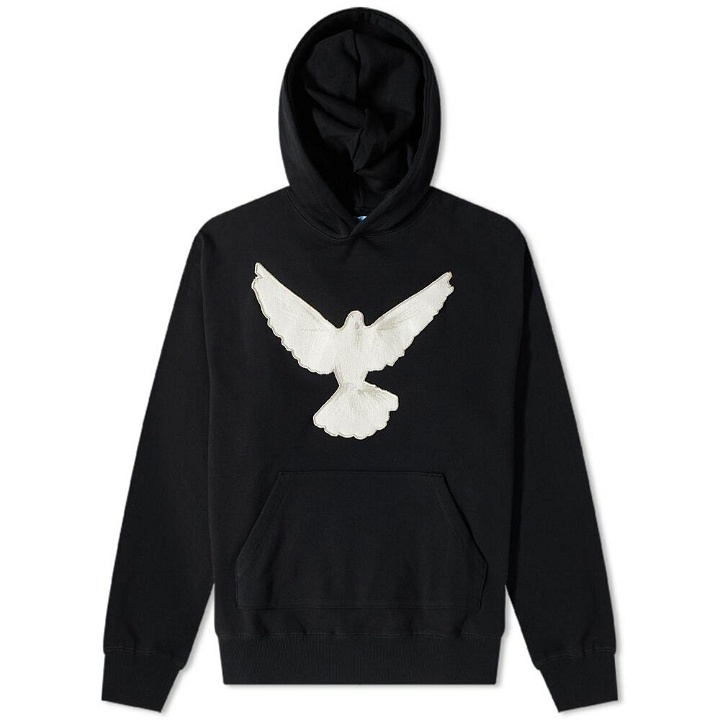Photo: 3.Paradis Men's Patched Bird Hoody in Black