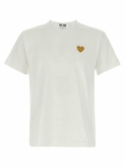 Comme des Garçons Play gold Heart T-shirt