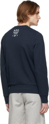 A.P.C. Navy Arliss Sweatshirt