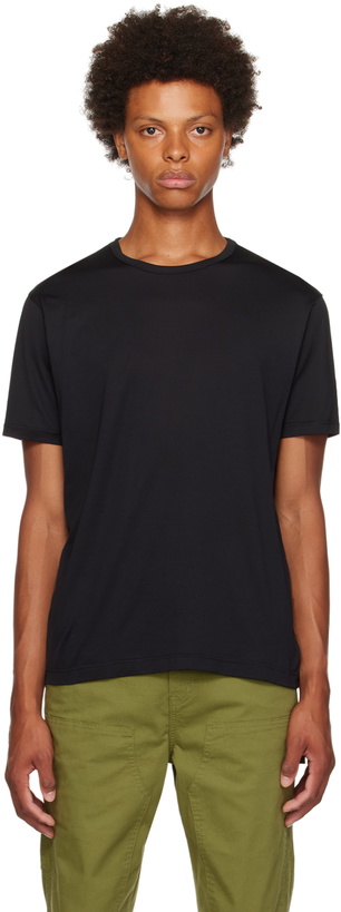 Photo: Sunspel Black Classic T-Shirt