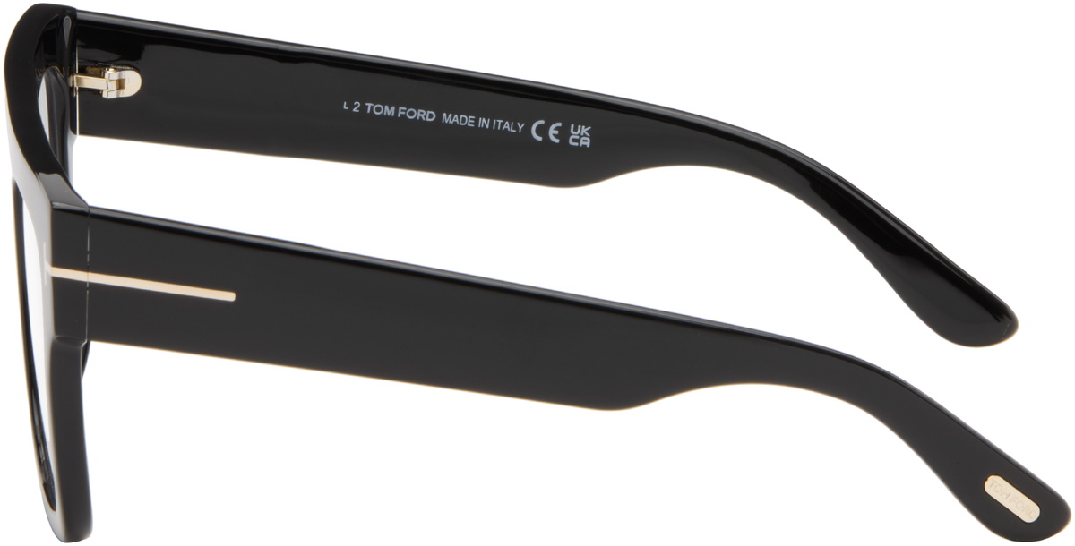 TOM FORD Black Renee Square Blue Light Glasses