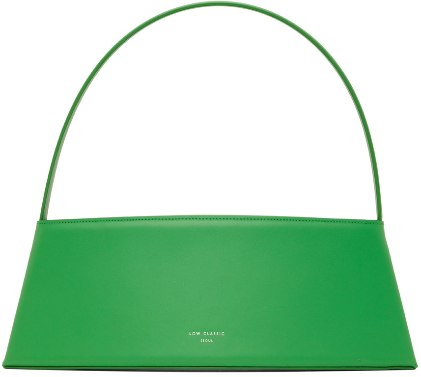 ★LOW CLASSIC★ NEW CURVE BAG LIGHT GREEN LOW CLASSIC Green New Curve Shoulder Bag Low Classic