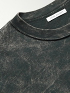 John Elliott - Distressed Cotton-Jersey T-Shirt - Black