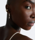 Anita Ko Cosmo 18kt gold single ear cuff with diamonds