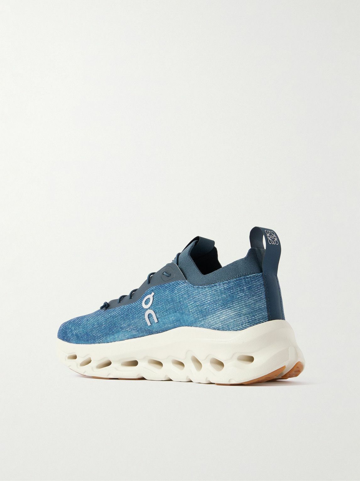LOEWE - ON Cloudtilt 8 Mesh and Stretch-Knit Running Sneakers - Blue