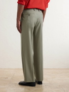 Auralee - Ultra Fine Tropical Wool Trousers - Green