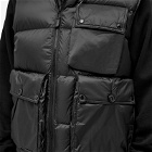 Eastlogue Men's Wind Resistant Down Vest in Black