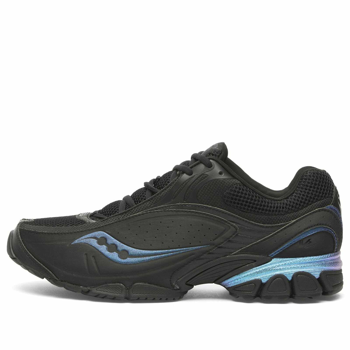 Saucony Progrid V2 Sneaker in Black/Night Sky