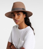 Brunello Cucinelli Straw fedora hat