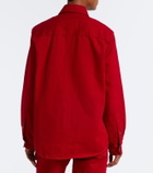 Ami Paris Ami de Cœur cotton twill shirt