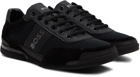 BOSS Black Paneled Sneakers