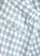 Nahmias Plaid-jacquard Woven Shorts Grey