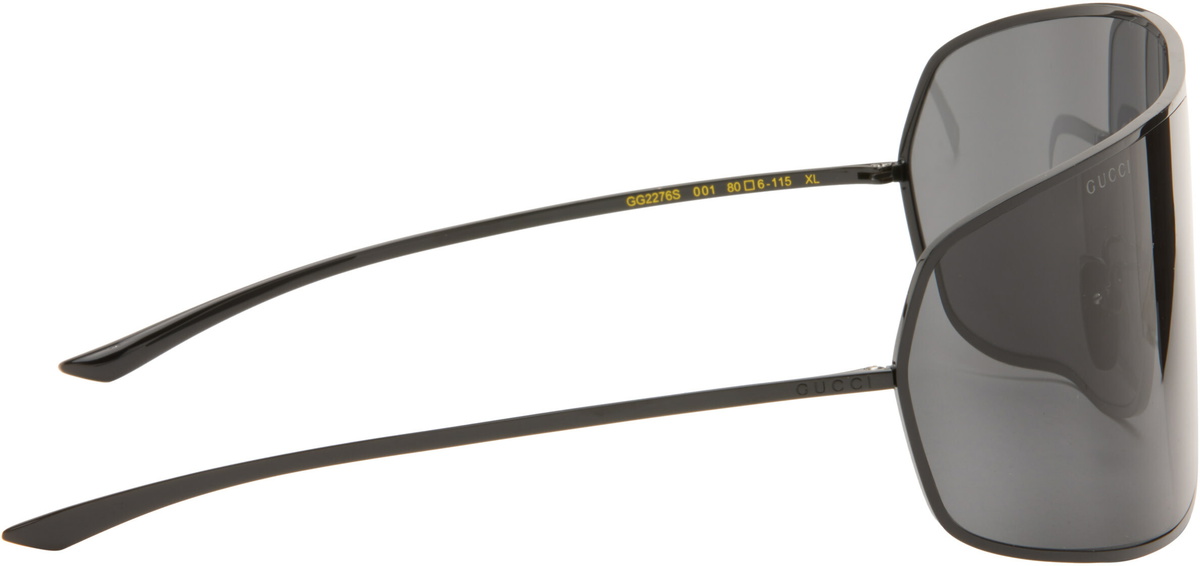 Gucci Black Mask Frame Sunglasses