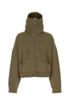 Entire Studios Army Green Cotton Oversize Sweatshirt