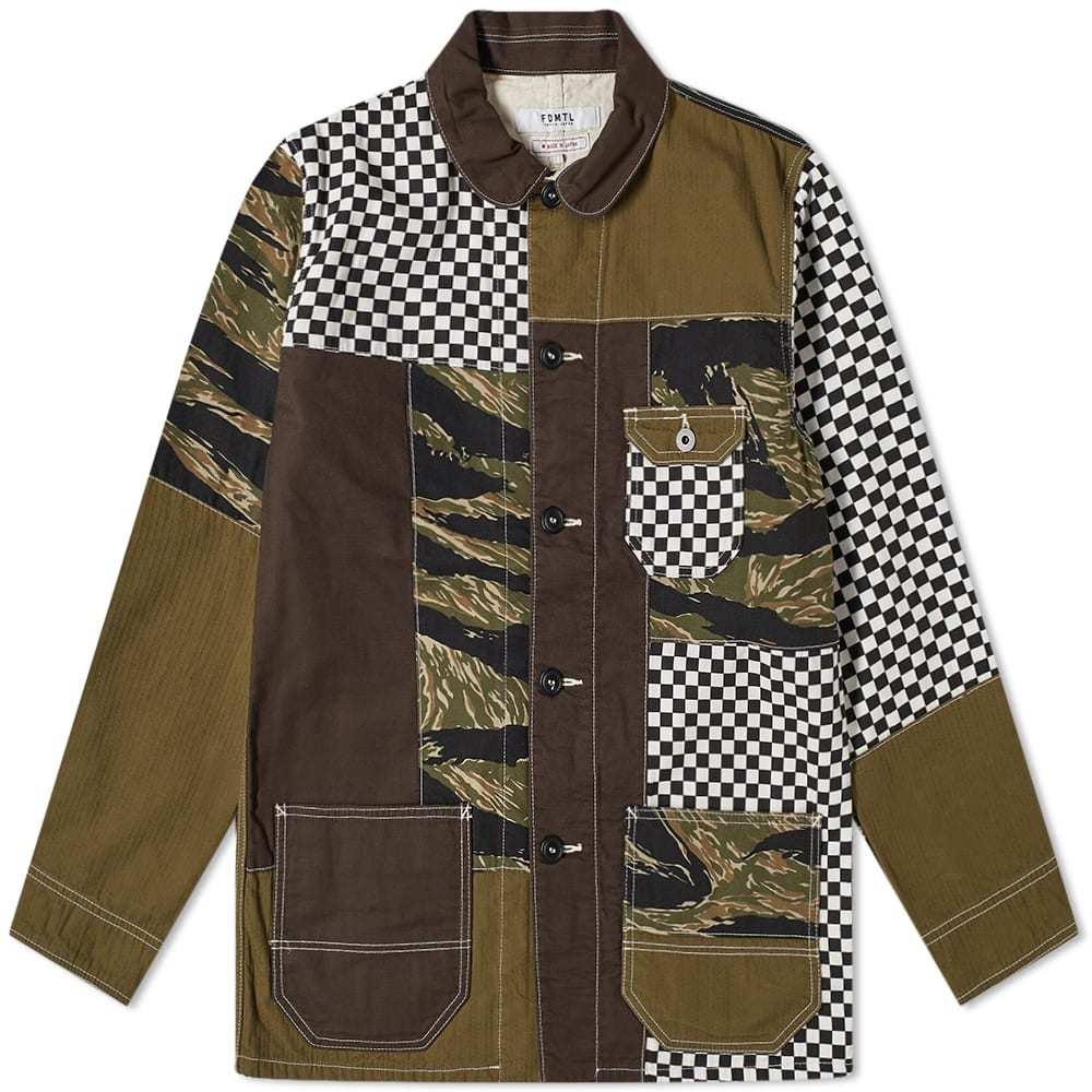Photo: FDMTL Boro Patchwork Coverall Jacket