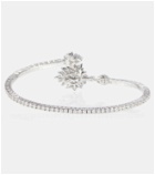 Yeprem 18kt gold bangle bracelet with diamonds