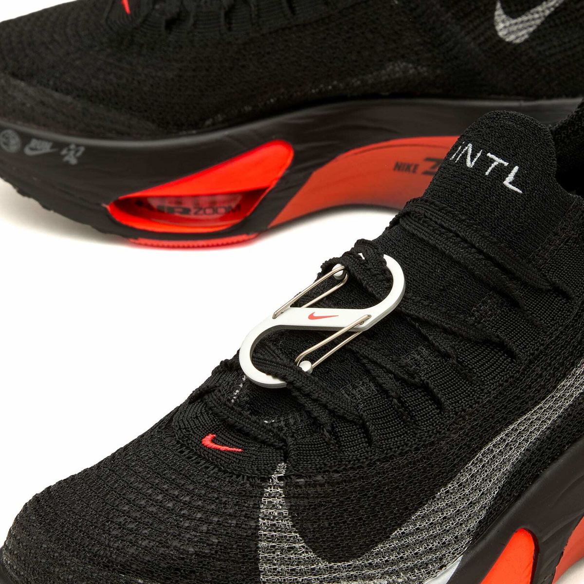 Nike Men's Alphafly Next% Sneaker in Black/Crimson/Iron Grey