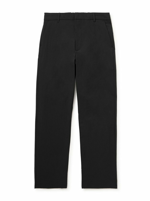 Photo: Norse Projects - Aaren Travel Light Slim-Fit Straight-Leg Shell Trousers - Black