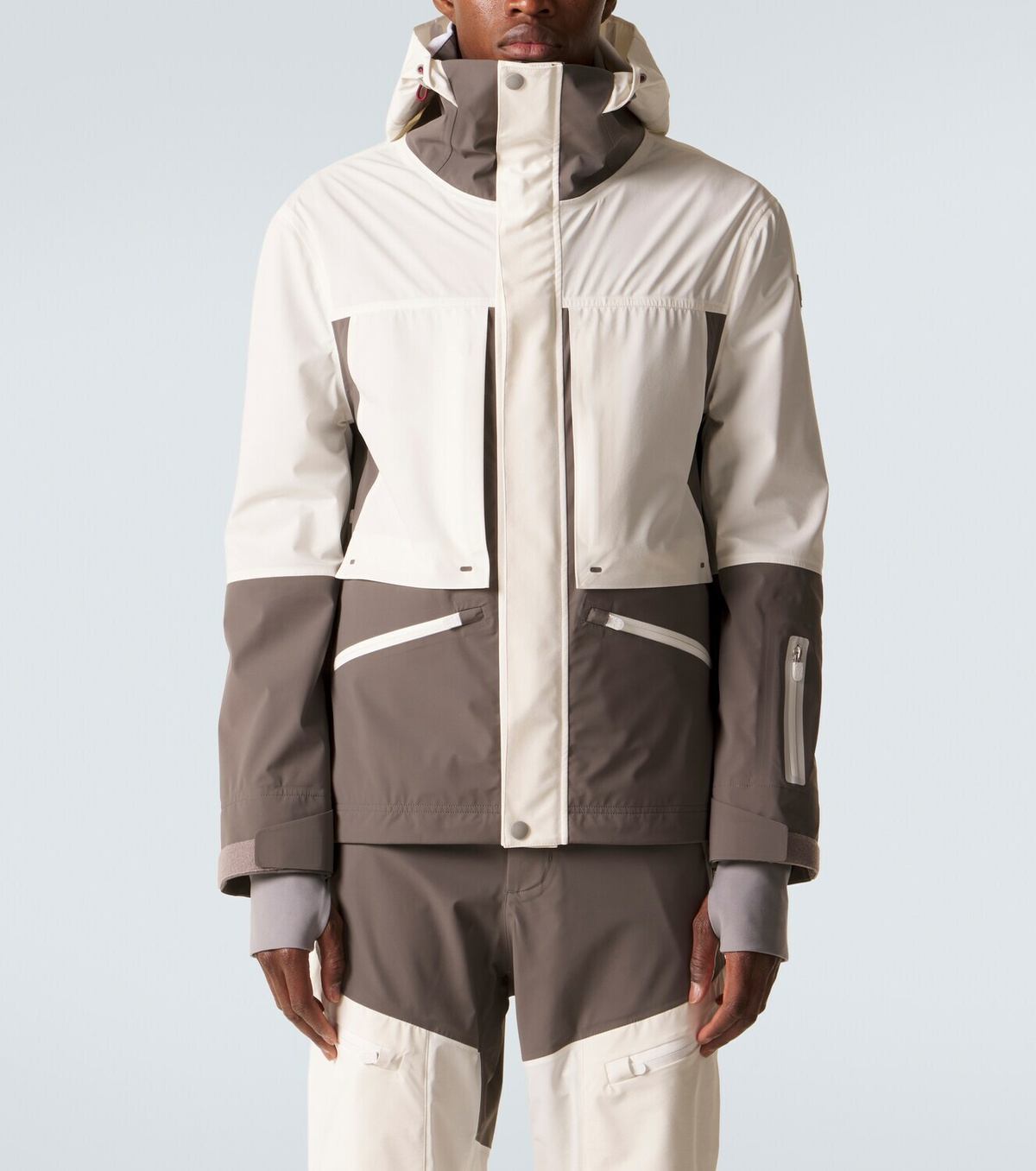 Brunello Cucinelli Hooded ski jacket