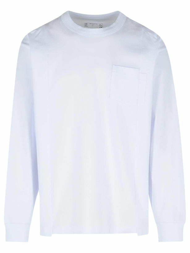 Photo: Sacai White Cotton T-shirt