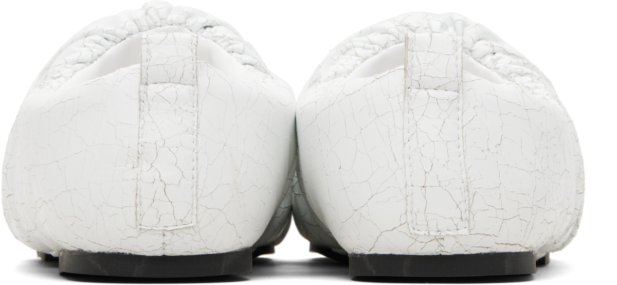 YUME YUME White Wrinkle Loafers