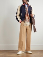 Valentino Garavani - Straight-Leg Virgin Wool-Gabardine Trousers - Neutrals