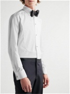 Canali - Slim-Fit Bib-Front Cotton-Poplin Tuxedo Shirt - White