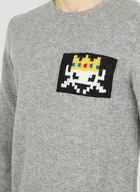 Invader Sweater in Grey