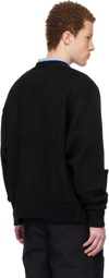 visvim Black Knit Cardigan