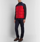 Polo Ralph Lauren - Colour-Block Quilted Padded Shell Gilet - Red