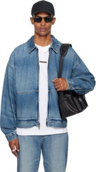 Fear of God ESSENTIALS Blue Denim Trucker Jacket