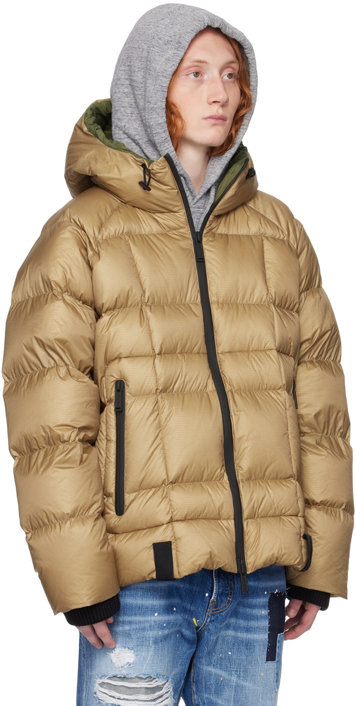 Dsquared2 Beige Kaban Down Jacket