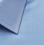TOM FORD - Light-Blue Slim-Fit Cotton-Twill Shirt - Blue