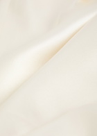 Delos Gilbert Silk Trousers Ivory
