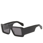 Off-White Sunglasses Men's Off-White Troy Sunglasses in Black/Grey 