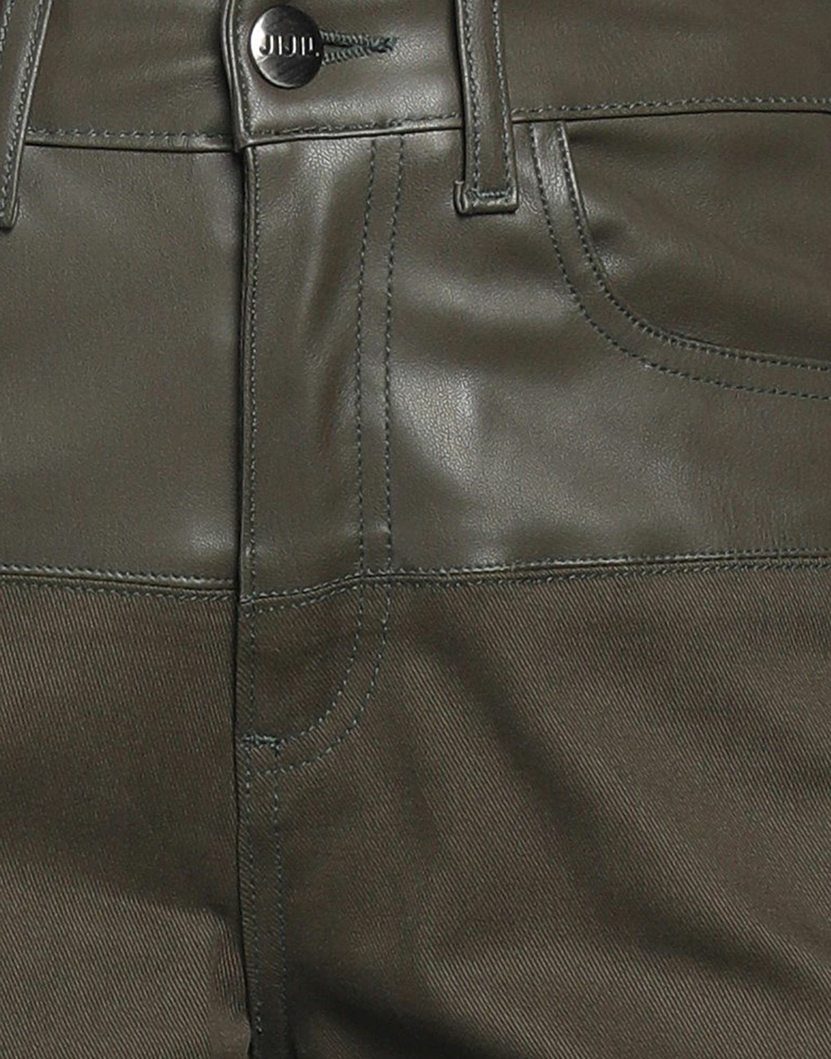 Jijil Womens Pants Military in Green