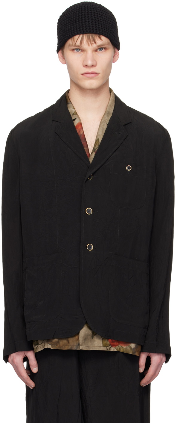 UMA WANG Black Jai Jacket