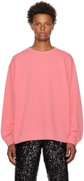 Dries Van Noten Pink Cotton Sweatshirt