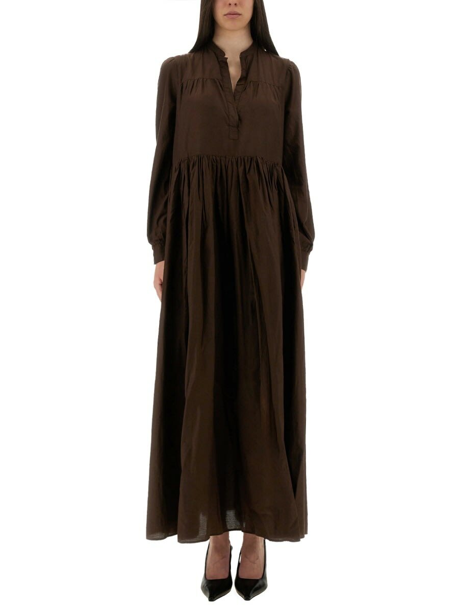 ASPESI Women's Dress MOD2934 Brown