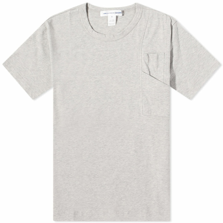 Photo: Comme des Garçons SHIRT Men's Pocket Tee in Grey