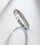 David Yurman Chevron sterling silver cuff bracelet