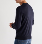 Canali - Merino Wool Sweater - Blue